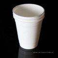 12 унц. Полипропилен материал одноразовый белый пластиковый кофе упаковка